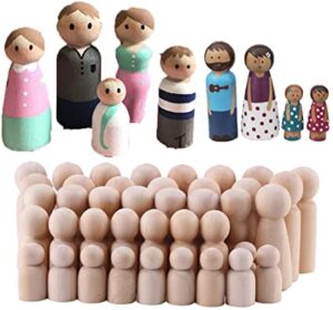  Open-Ended Toys peg dolls